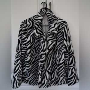 Zebra coat